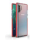 For Samsung Galaxy Note10+ TPU Double-color Shockproof Protective Case(Red) - 1