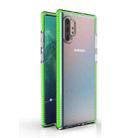 For Samsung Galaxy Note10+ TPU Double-color Shockproof Protective Case(Fresh Green) - 1
