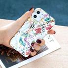 For iPhone 12 mini Full Plating Splicing Gilding Protective Case (Tropical Rainforest Color Matching) - 4