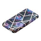 Full Plating Splicing Gilding Protective Case For iPod Touch 6 / 5(Black Background Flower Matching Color) - 3