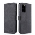 Diaobaolee Pure Fresh Texture Horizontal Flip Leather Case with Holder & Card Slots & Wallet & Photo Frame For Samsung Galaxy S20 FE(Black) - 1
