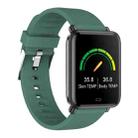 Q9T 1.3 inch TFT Touch Screen Dual-mode Bluetooth Smart Watch, Support Body Temperature Detection / Blood Oxygen Monitor / Blood Pressure Monitor(Green) - 1