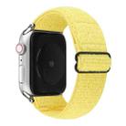 Solid Color Nylon Watch Band For Apple Watch Series 7 41mm / 6 & SE & 5 & 4 40mm / 3 & 2 & 1 38mm(Yellow) - 1