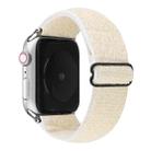 Solid Color Nylon Watch Band For Apple Watch Series 7 45mm / 6 & SE & 5 & 4 44mm / 3 & 2 & 1 42mm(White) - 1