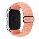 Solid Color Nylon Watch Band For Apple Watch Series 7 45mm / 6 & SE & 5 & 4 44mm / 3 & 2 & 1 42mm(Pink) - 1