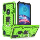 For Motorola Moto E6s (2020) Cool Armor PC + TPU Shockproof Case with 360 Degree Rotation Ring Holder(Green) - 1