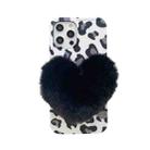 Love Hairball Leopard Wave Soft Case For iPhone 12 mini(Black) - 1