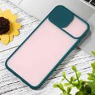 Sliding Camera Cover Design TPU Protective Case For iPhone 6(Dark Green) - 2