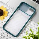 Sliding Camera Cover Design TPU Protective Case For iPhone 6(Dark Green) - 3