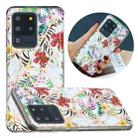 For Samsung Galaxy S20 Ultra Flat Plating Splicing Gilding Protective Case(Tropical Rainforest Color Matching) - 1