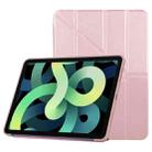 TPU Horizontal Deformation Flip Leather Case with Holder For iPad Air 2022 / 2020 10.9(Rose Gold) - 1