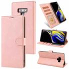 For Samsung Galaxy Note9 Fantasy Classic Skin-feel Calfskin Texture Magnetic Buckle Horizontal Flip PU Leather Case with Holder & Card Slot & Wallet(Pink) - 1