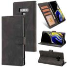 For Samsung Galaxy Note9 Fantasy Classic Skin-feel Calfskin Texture Magnetic Buckle Horizontal Flip PU Leather Case with Holder & Card Slot & Wallet(Black) - 1