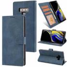 For Samsung Galaxy Note9 Fantasy Classic Skin-feel Calfskin Texture Magnetic Buckle Horizontal Flip PU Leather Case with Holder & Card Slot & Wallet(Blue) - 1