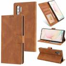For Samsung Galaxy Note10+ Fantasy Classic Skin-feel Calfskin Texture Magnetic Buckle Horizontal Flip PU Leather Case with Holder & Card Slot & Wallet(Brown) - 1