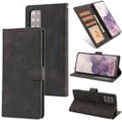 For Samsung Galaxy S20+ Fantasy Classic Skin-feel Calfskin Texture Magnetic Buckle Horizontal Flip PU Leather Case with Holder & Card Slot & Wallet(Black) - 1