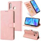 For Huawei P30 Lite / nova 4e Fantasy Classic Skin-feel Calfskin Texture Magnetic Buckle Horizontal Flip PU Leather Case with Holder & Card Slot & Wallet(Rose Gold) - 1