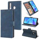 For Huawei P30 Lite / nova 4e Fantasy Classic Skin-feel Calfskin Texture Magnetic Buckle Horizontal Flip PU Leather Case with Holder & Card Slot & Wallet(Blue) - 1