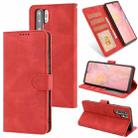For Huawei P30 Pro Fantasy Classic Skin-feel Calfskin Texture Magnetic Buckle Horizontal Flip PU Leather Case with Holder & Card Slot & Wallet(Red) - 1