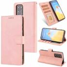 For Huawei P40 Fantasy Classic Skin-feel Calfskin Texture Magnetic Buckle Horizontal Flip PU Leather Case with Holder & Card Slot & Wallet(Rose Gold) - 1