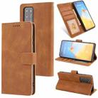 For Huawei P40 Fantasy Classic Skin-feel Calfskin Texture Magnetic Buckle Horizontal Flip PU Leather Case with Holder & Card Slot & Wallet(Brown) - 1