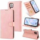 For Huawei P40 Lite / nova 6 SE Fantasy Classic Skin-feel Calfskin Texture Magnetic Buckle Horizontal Flip PU Leather Case with Holder & Card Slot & Wallet(Rose Gold) - 1