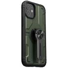 For iPhone 12 / 12 Pro NILLKIN PC + TPU Medley Case with Removable Stand(Green) - 2