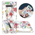 For LG Stylo 6 Flat Plating Splicing Gilding Protective Case(Tropical Rainforest) - 1