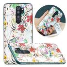 For Xiaomi Redmi Note 8 Pro Flat Plating Splicing Gilding Protective Case(Tropical Rainforest) - 1