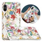 For Xiaomi Redmi Note 6 / Note 6 Pro Flat Plating Splicing Gilding Protective Case(Tropical Rainforest) - 1