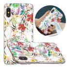 For Xiaomi Redmi Note 5 Pro Flat Plating Splicing Gilding Protective Case(Tropical Rainforest) - 1