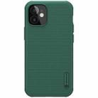NILLKIN Super Frosted Shield Pro PC + TPU Protective Case For iPhone 12 mini(Dark Green) - 1