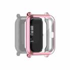 For Amazfit Pop Full Coverage TPU Protective Case Cover(Pink) - 1