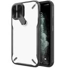 For iPhone 12 Pro Max NILLKIN Cyclops PC + TPU Protective Case with Movable Stand(Black) - 1