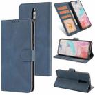 For Xiaomi Redmi 8 Fantasy Classic Skin-feel Calfskin Texture Magnetic Buckle Horizontal Flip PU Leather Case with Holder & Card Slot & Wallet(Blue) - 1