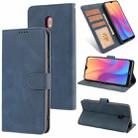 For Xiaomi Redmi 8A Fantasy Classic Skin-feel Calfskin Texture Magnetic Buckle Horizontal Flip PU Leather Case with Holder & Card Slot & Wallet(Blue) - 1