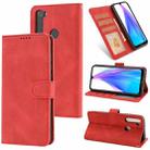 For Xiaomi Redmi Note 8T Fantasy Classic Skin-feel Calfskin Texture Magnetic Buckle Horizontal Flip PU Leather Case with Holder & Card Slot & Wallet(Red) - 1