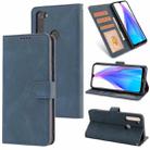 For Xiaomi Redmi Note 8T Fantasy Classic Skin-feel Calfskin Texture Magnetic Buckle Horizontal Flip PU Leather Case with Holder & Card Slot & Wallet(Blue) - 1