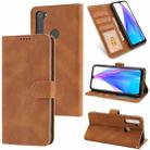 For Xiaomi Redmi Note 8T Fantasy Classic Skin-feel Calfskin Texture Magnetic Buckle Horizontal Flip PU Leather Case with Holder & Card Slot & Wallet(Brown) - 1
