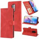 For OnePlus 8 Pro Fantasy Classic Skin-feel Calfskin Texture Magnetic Buckle Horizontal Flip PU Leather Case with Holder & Card Slot & Wallet(Red) - 1