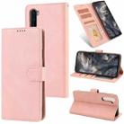 For OnePlus Nord Fantasy Classic Skin-feel Calfskin Texture Magnetic Buckle Horizontal Flip PU Leather Case with Holder & Card Slot & Wallet(Rose Gold) - 1