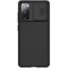 For Samsung Galaxy S20 FE NILLKIN Black Mirror Series PC Camshield Full Coverage Dust-proof Scratch Resistant Phone Case(Black) - 1