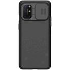 For OnePlus 8T NILLKIN Black Mirror Series PC Camshield Full Coverage Dust-proof Scratch Resistant Phone Case(Black) - 1