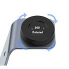 For Huawei Watch GT 2 / GT / GT 2e Universal Aluminum Alloy Magnetic Charger Holder(Grey) - 8