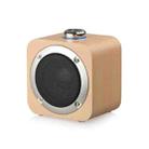 Q1B Subwoofer Wooden TWS Interconnection Wireless Bluetooth Speaker(Walnut Grain) - 1