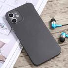 For iPhone 12 mini Camera Precision Hole PP Protective Case (Black) - 1