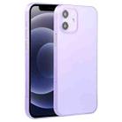 For iPhone 12 mini Camera Precision Hole PP Protective Case (Purple) - 1