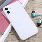 For iPhone 12 Camera Precision Hole PP Protective Case(White) - 1