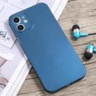 For iPhone 12 Pro Max Camera Precision Hole PP Protective Case(Blue) - 1