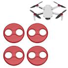 Sunnylife Dust-proof Waterproof Aluminum Alloy Motor Cover for DJI Mini 3 Pro/Mavic Mini/Mini SE(Red) - 1